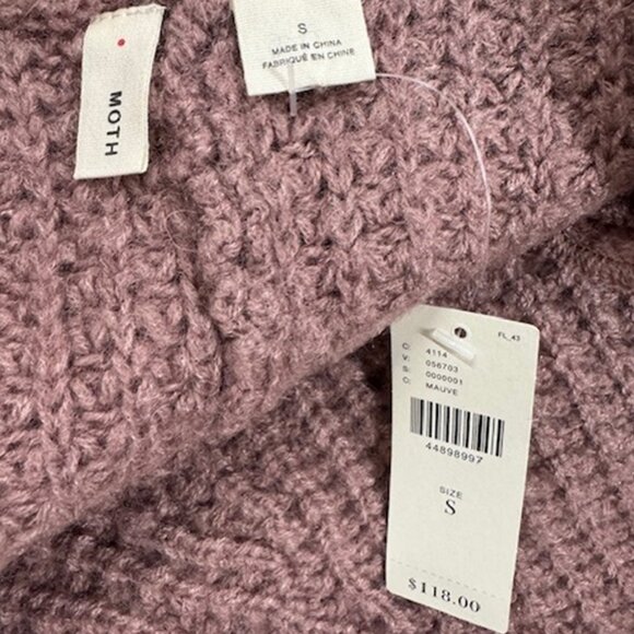 Anthropologie Dusty Rose Knit Cardigan - Picture 5 of 6